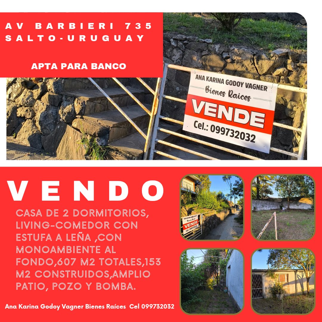 V E N D O casa con galpon en padrones diferentes ,se venden juntos o separados